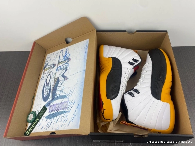 Official Maikesneakers Air China in Jordan 12 Years DR8887-100 25 0806